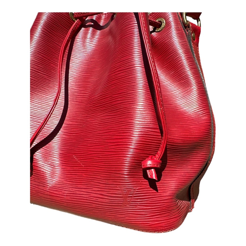 Louis Vuitton Red Epi Leather Petit Noe - Picture 2 of 14